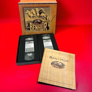 Vintage Ben Hur Movie 1994 35th Anniversary Edition VHS Box Set W/ Documentary